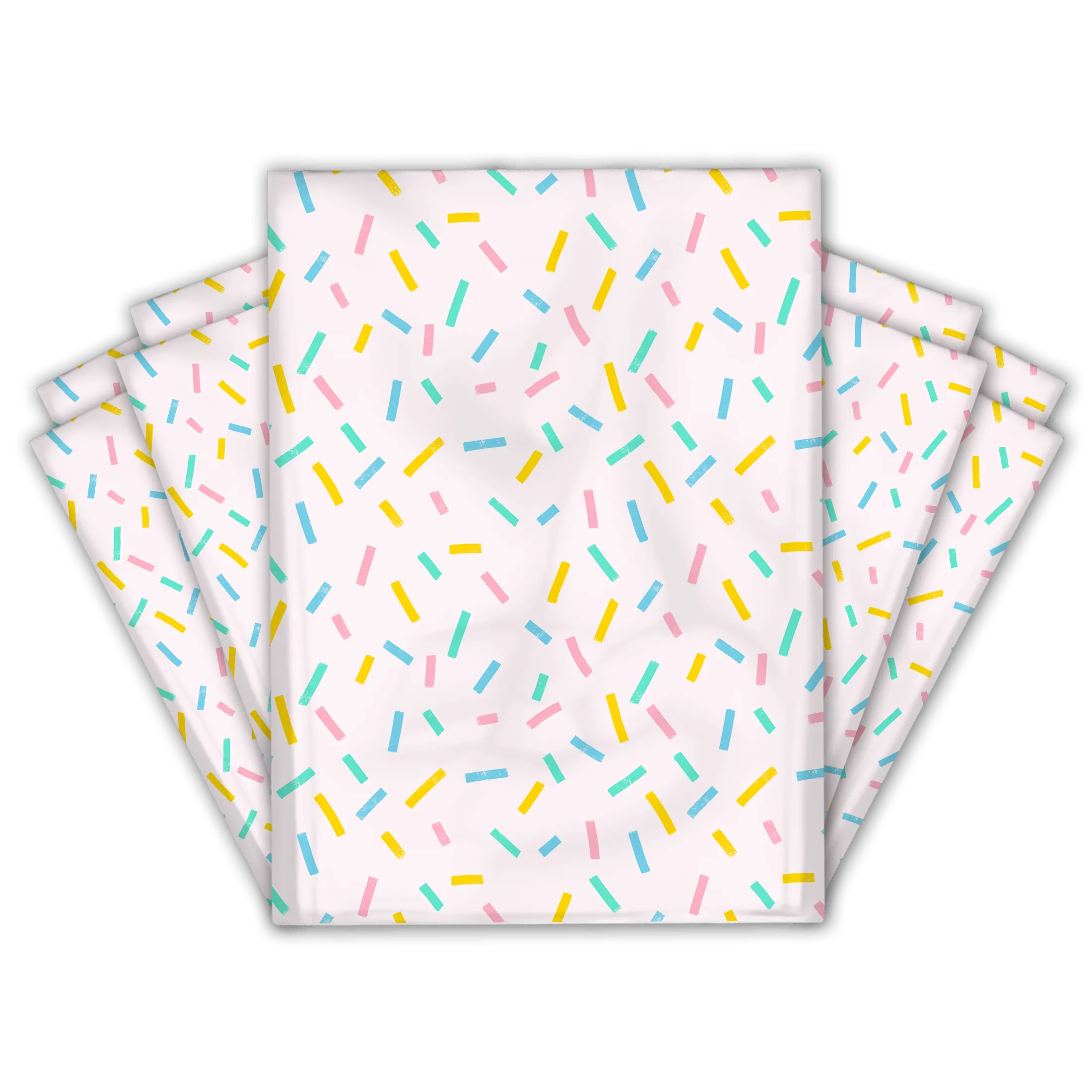 10x13 Confetti Designer Poly Mailers Shipping Envelopes Premium Printed Bags