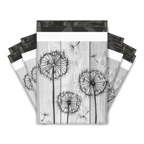 10x13 Dandelion Designer Poly Mailers Shipping Envelopes Premium Printed Bags