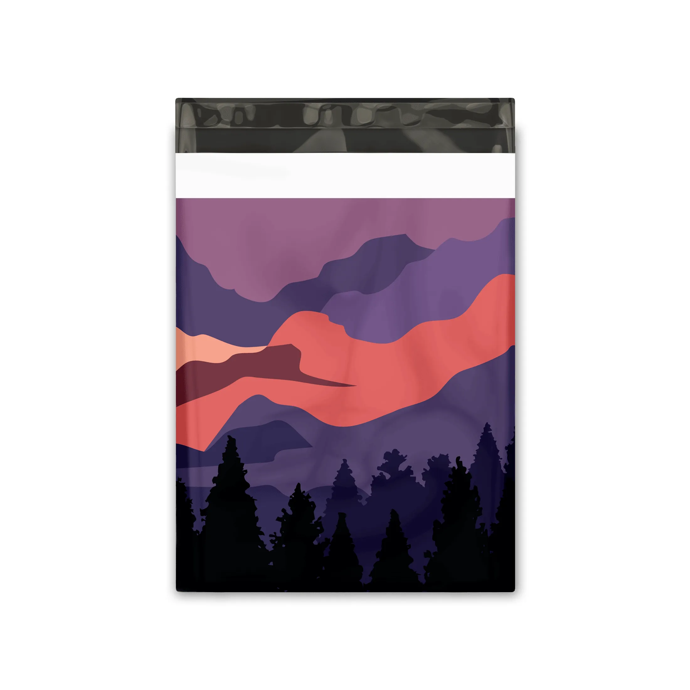 10x13 Mountain Sunset Designer Poly Mailers Shipping Envelopes Premium Printed Bags