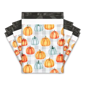 10x13 Pumpkins Designer Poly Mailers Shipping Envelopes Premium Printed Bags