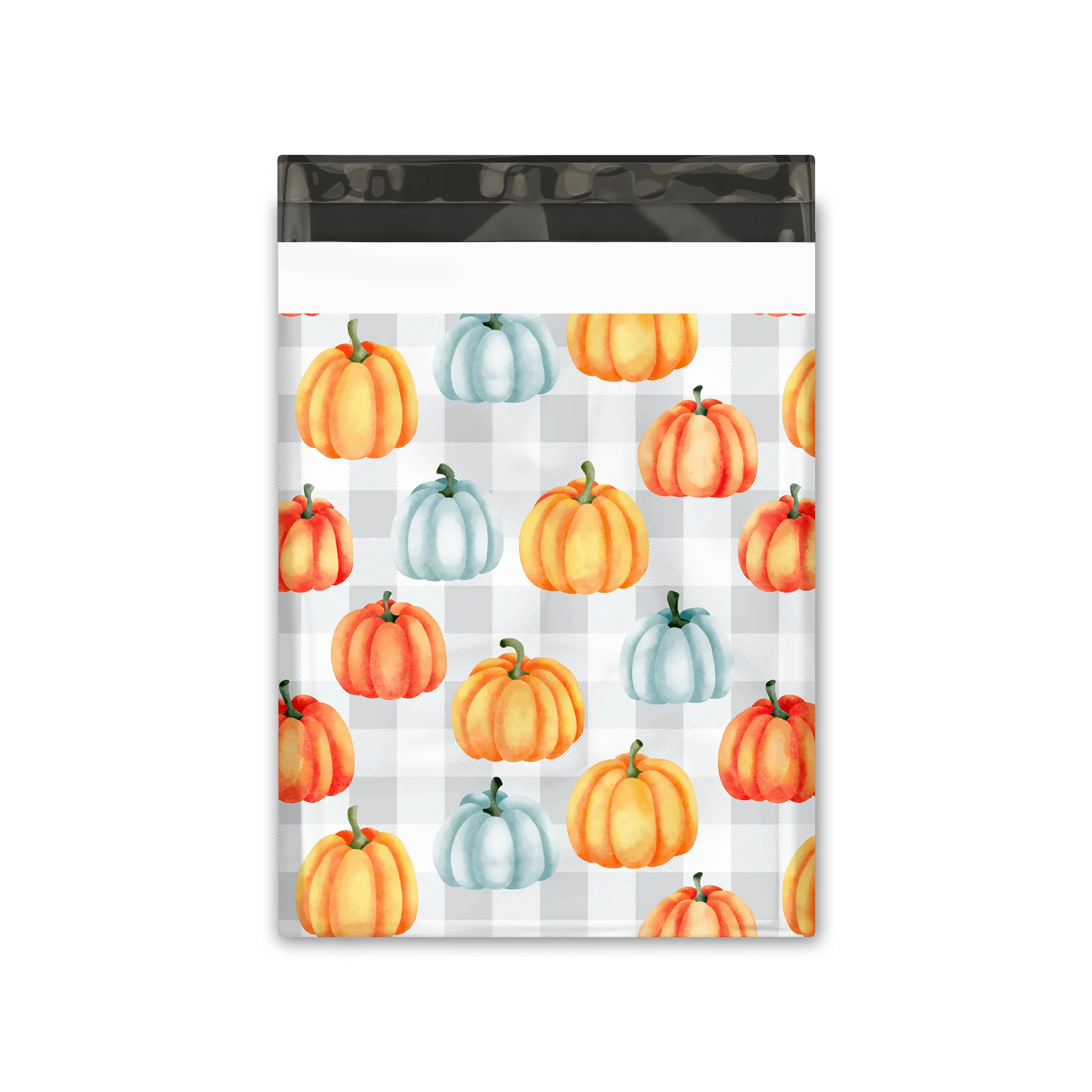 10x13 Pumpkins Designer Poly Mailers Shipping Envelopes Premium Printed Bags