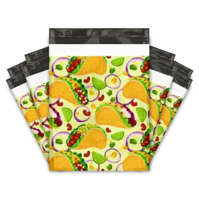 10x13 Tacos Designer Poly Mailers Shipping Envelopes Premium Printed Bags