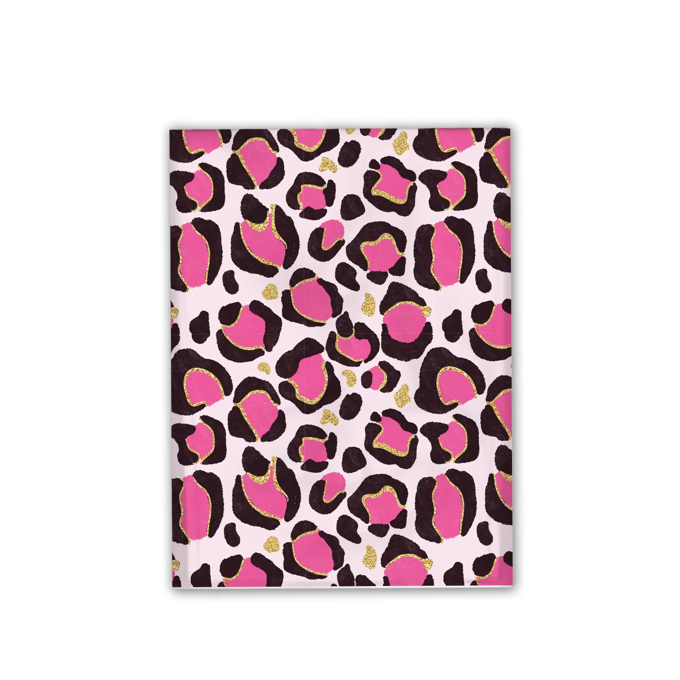 12x15" Pink Leopard Print Designer Poly Mailers Shipping Envelopes Premium Printed Bags