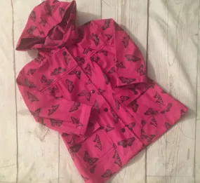 2-3 Years Butterflies Raincoat