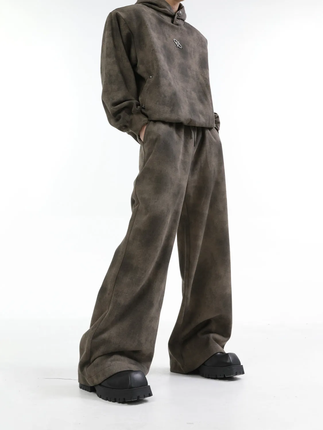 【24s Oct.】Tie-dyed Drape Casual Sports Sweatpants