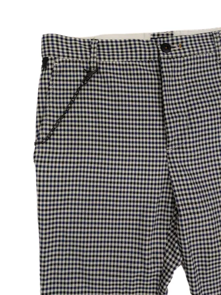 [31] Zara Man Gingham Pants with Chain