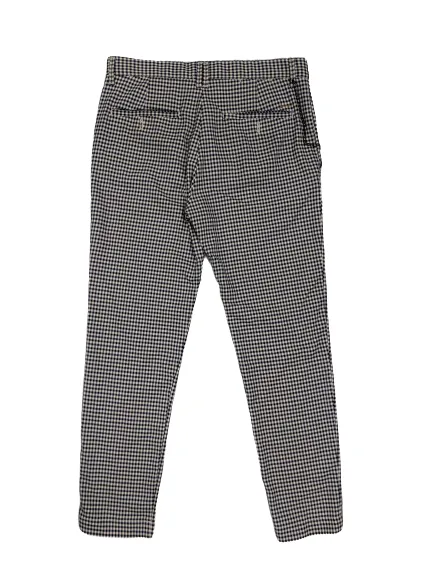 [31] Zara Man Gingham Pants with Chain