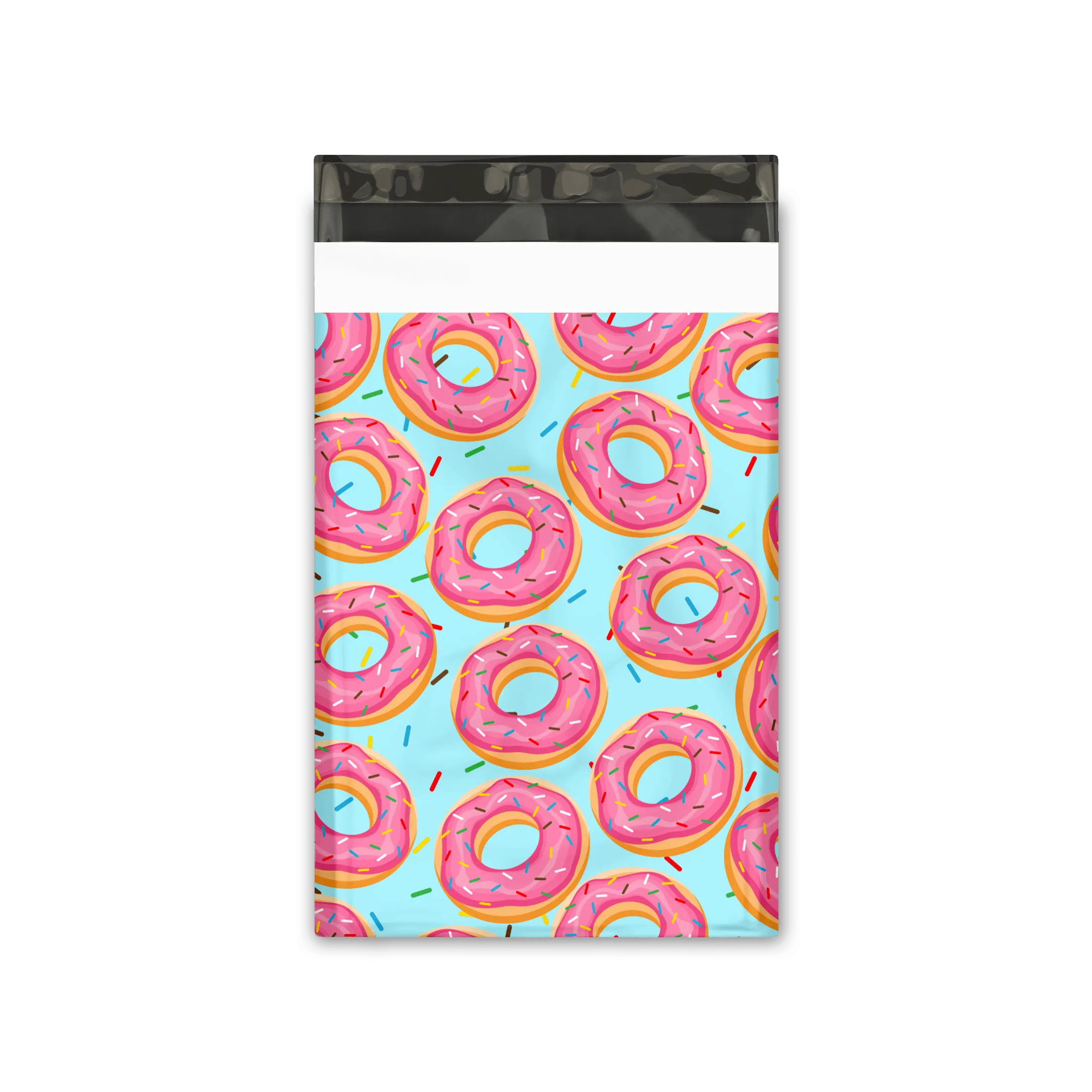 6x9" Donut Designer Poly Mailers Shipping Envelopes Premium Printed Bags