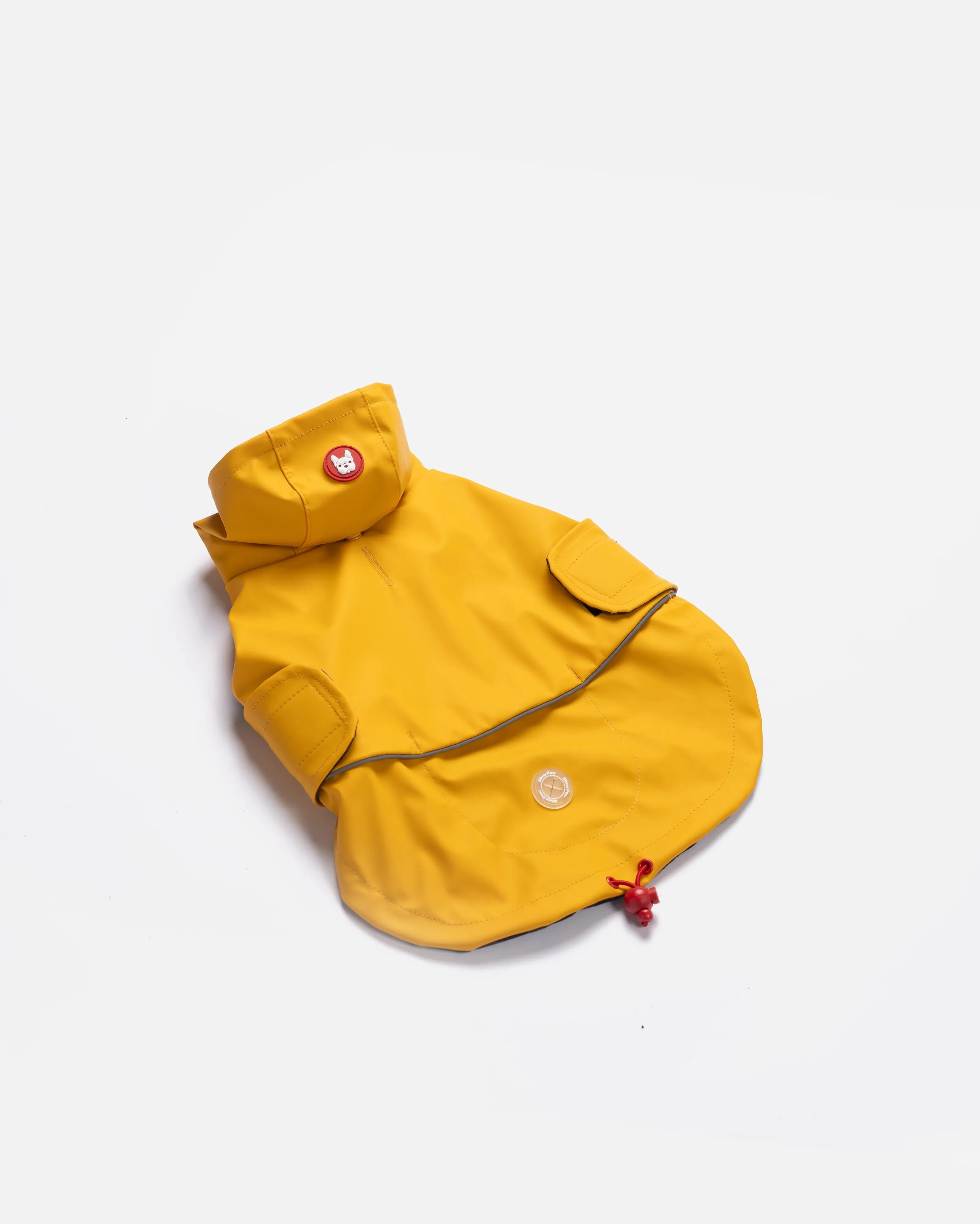 Aden 2.0 Dog Raincoat Yellow