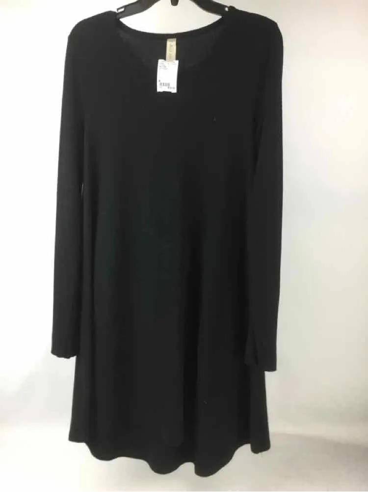 Altar'd State Women Size M Black Sweater Long Sleeve Dress