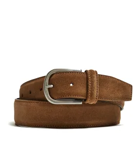 Anderson's Suede Belt in Light Brown