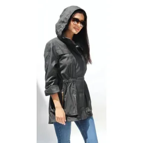 Anna Raincoat Black