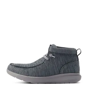 'Ariat' Men's 4" Hilo Rodeo Slip On Chukka - Heathered Smoke