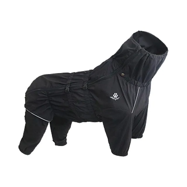 Ashore Shop Pet Dog Waterproof Winter Reflective Large Raincoat