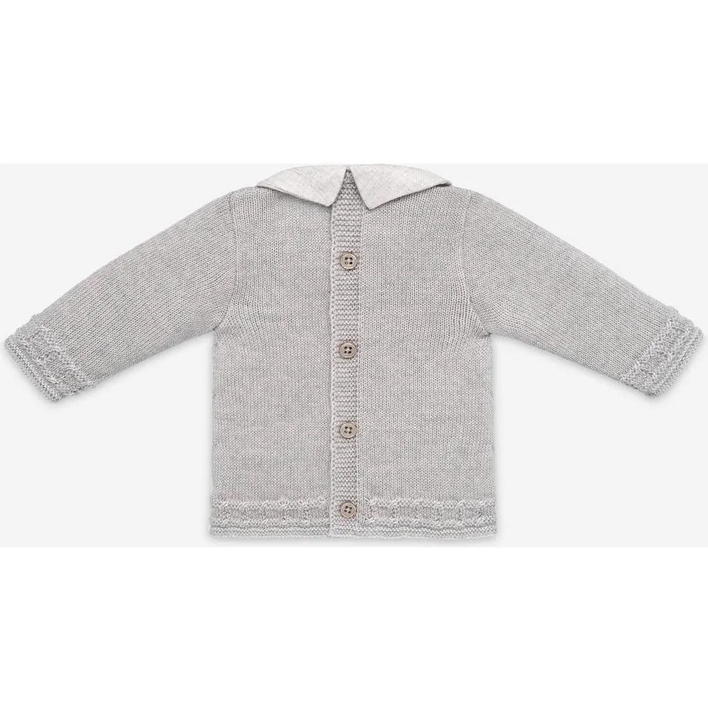 Baby Boys Grey 'Perseo' Knitted Set