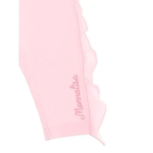 Baby Girls PInk Ruffle Leggings