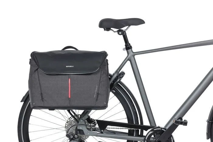 Basil B-Safe Office Commuter Bike Bag w/Rain Cover