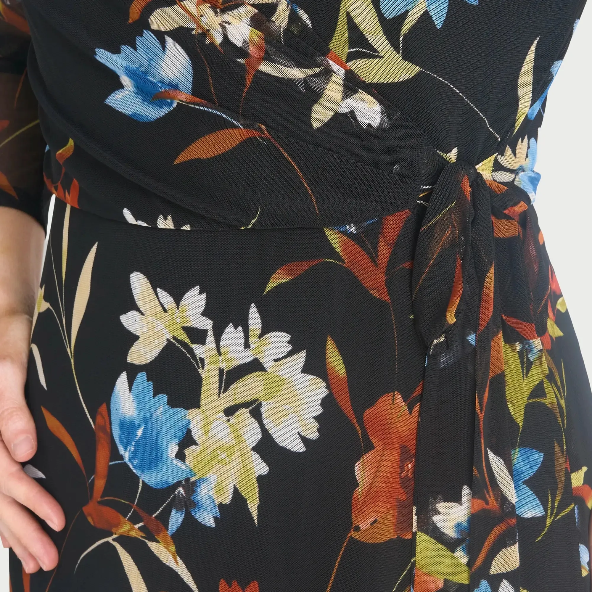 Berlin Spice Floral Midi Dress