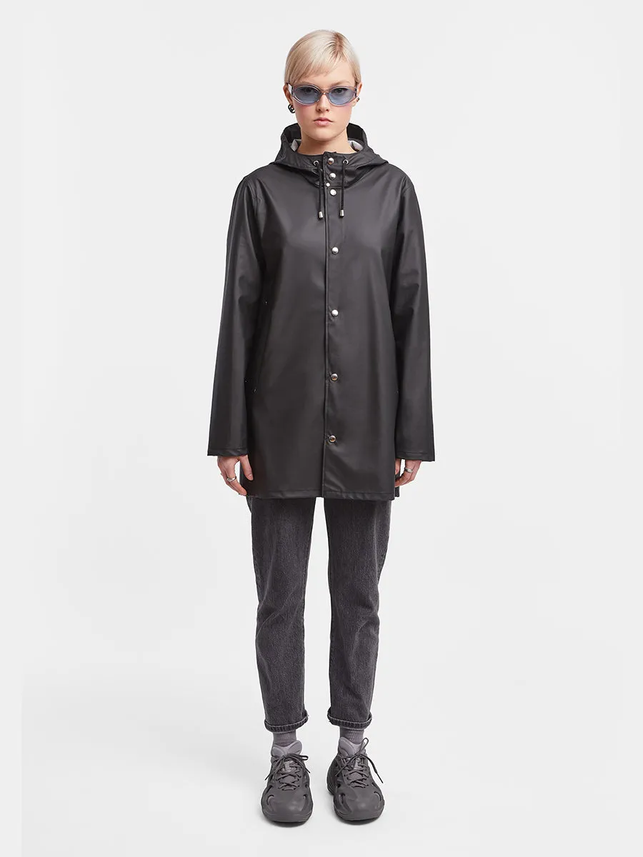 Black Lightweight Stockholm Raincoat