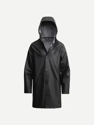 Black Lightweight Stockholm Raincoat