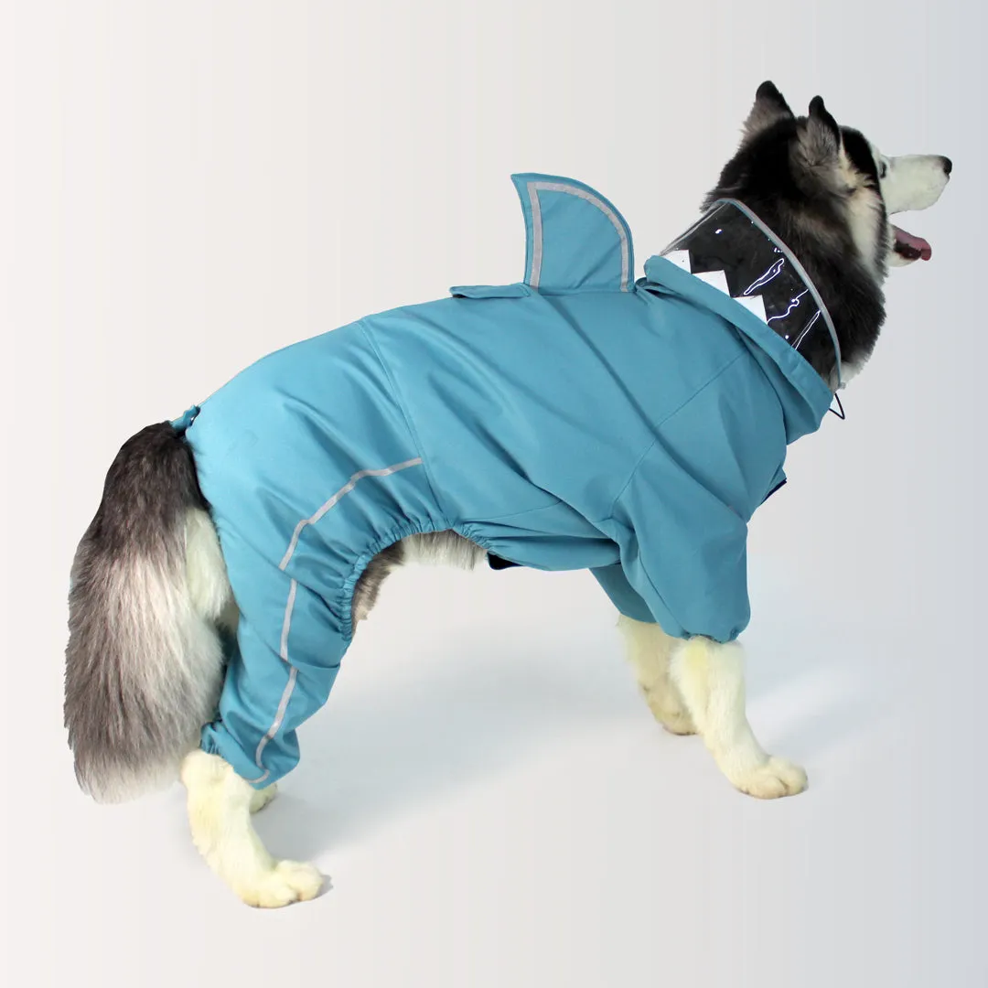 Blue Shark Raincoat