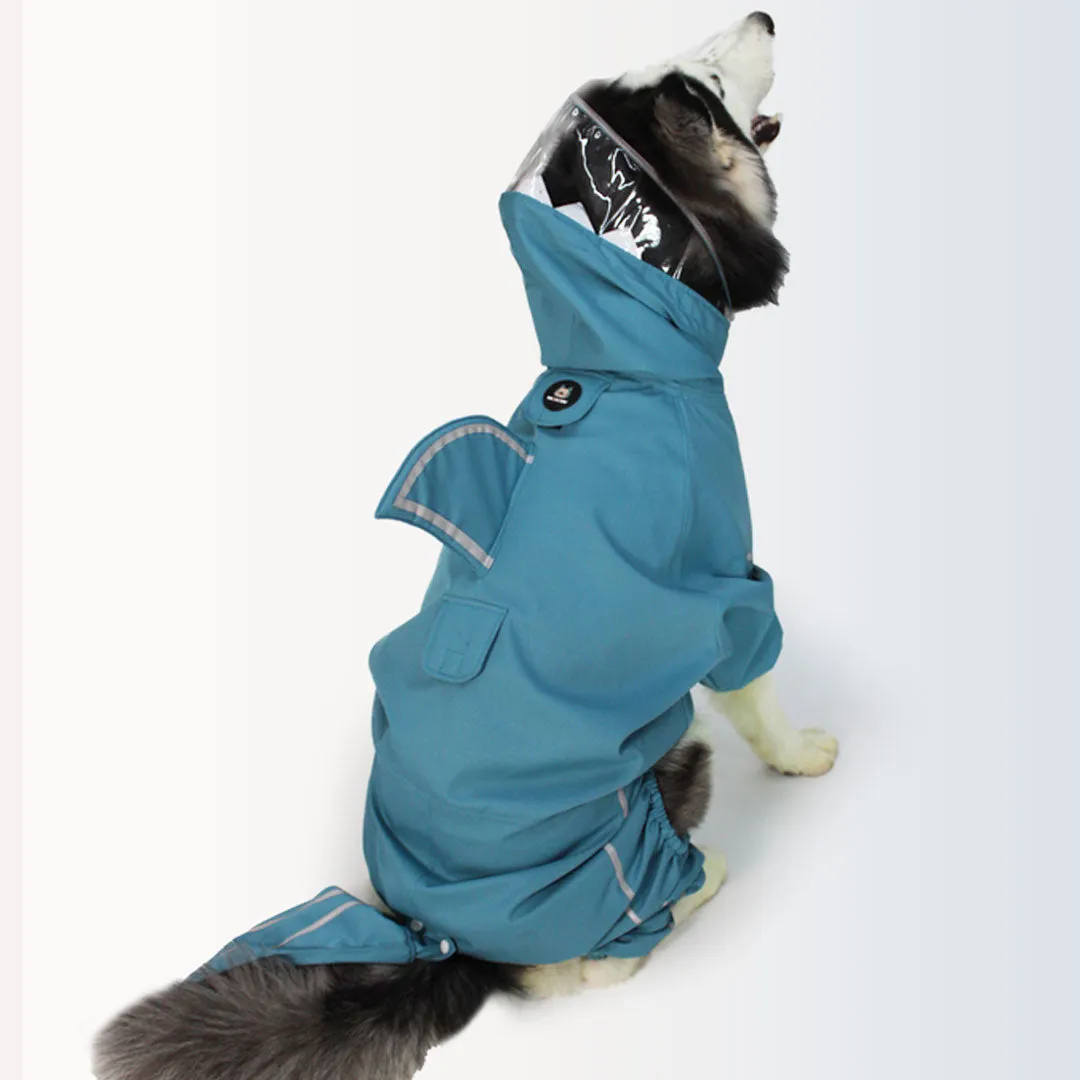 Blue Shark Raincoat