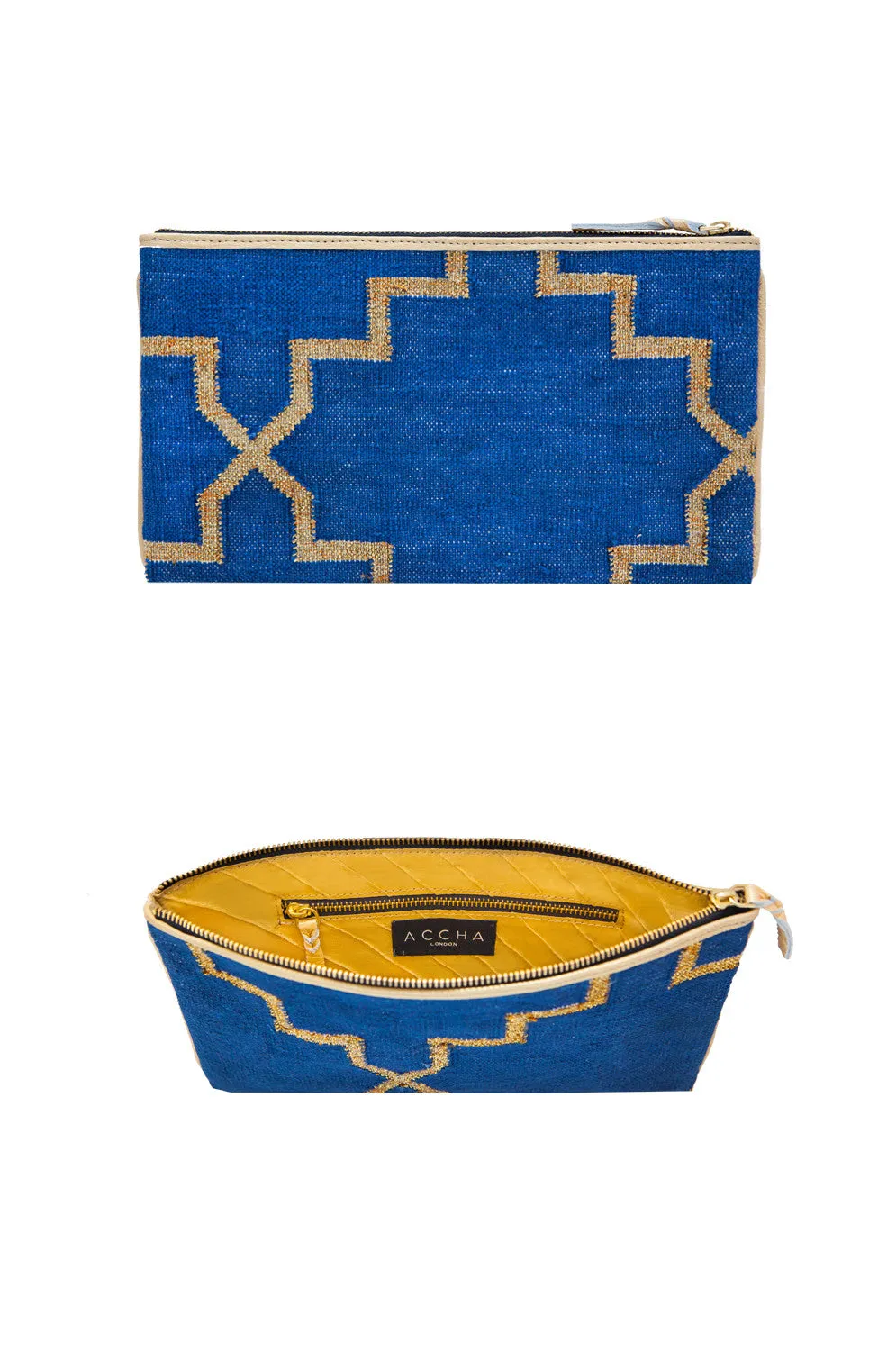 Boho-Luxe Dhurrie Clutches