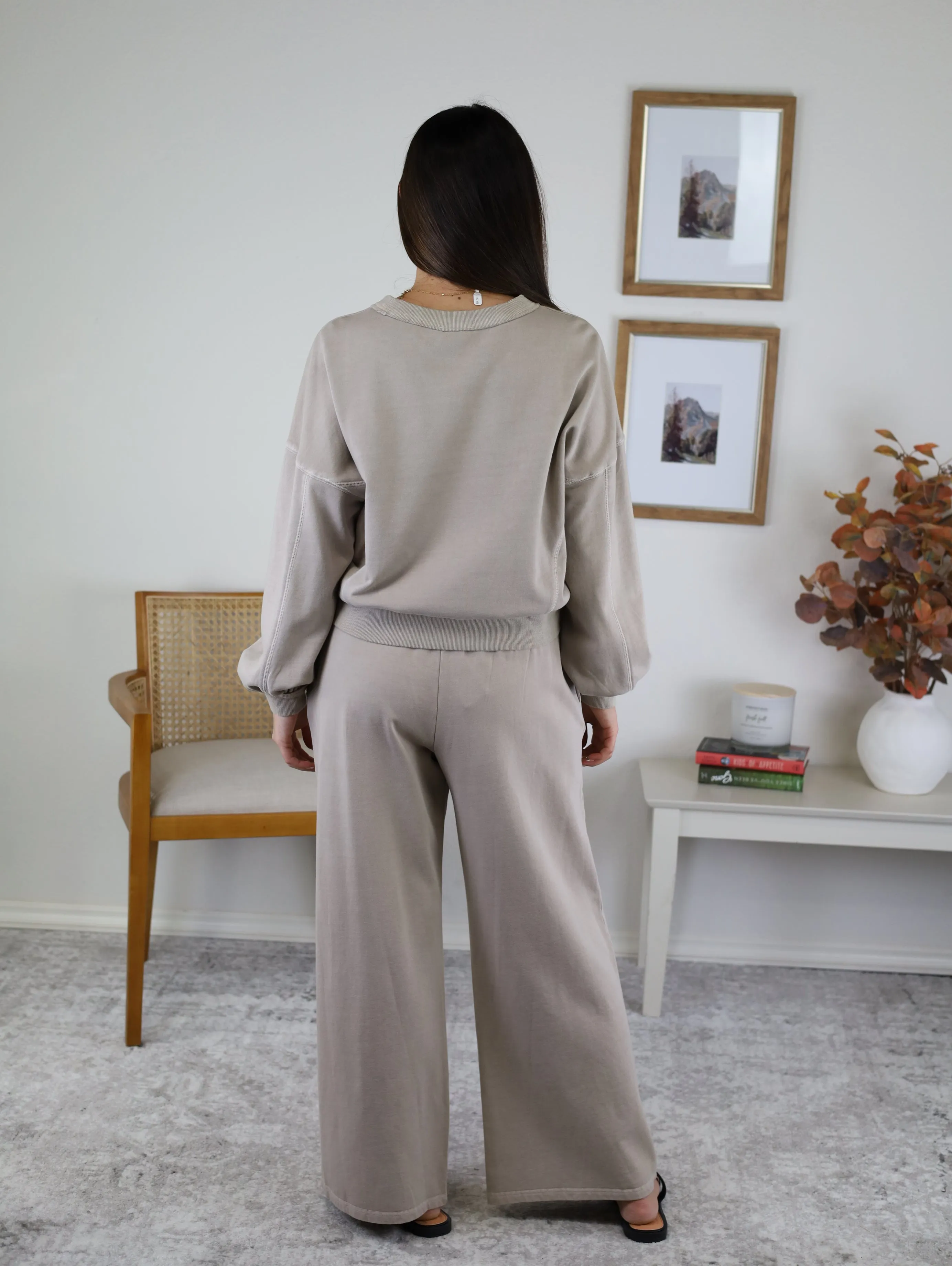 Bonnie Exposed Seam Sweatpant