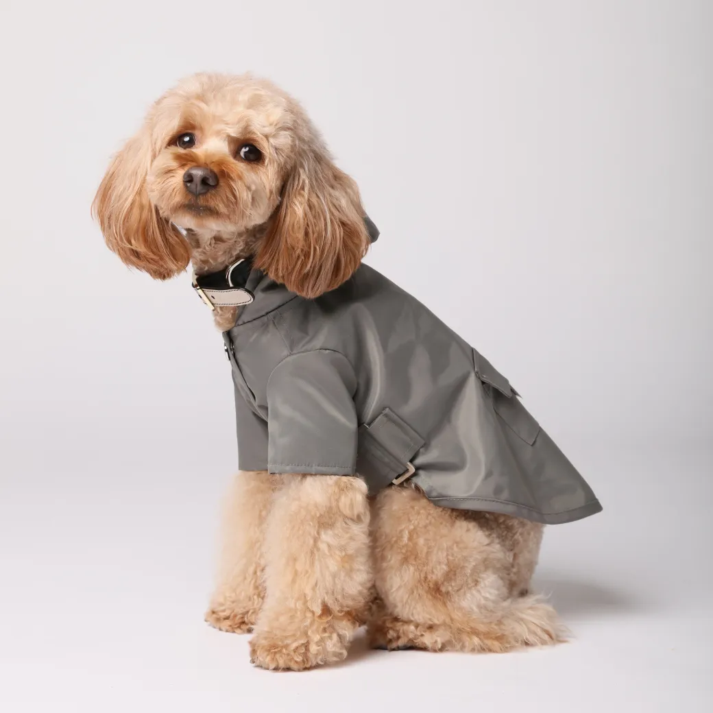 BOWERY RAINCOAT - GRAY