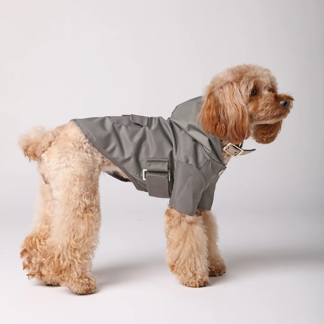 BOWERY RAINCOAT - GRAY