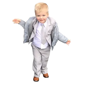 Boys Light Grey Suit (Classic)