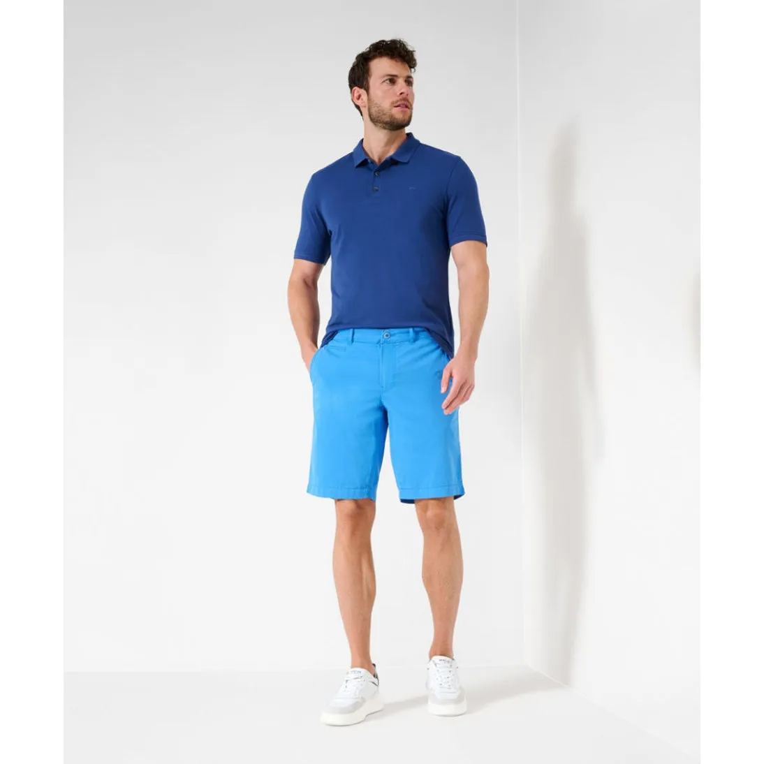 Brax Luxurious Pure Cotton Tailored Shorts 84-6808 Bari Shorts in Miami