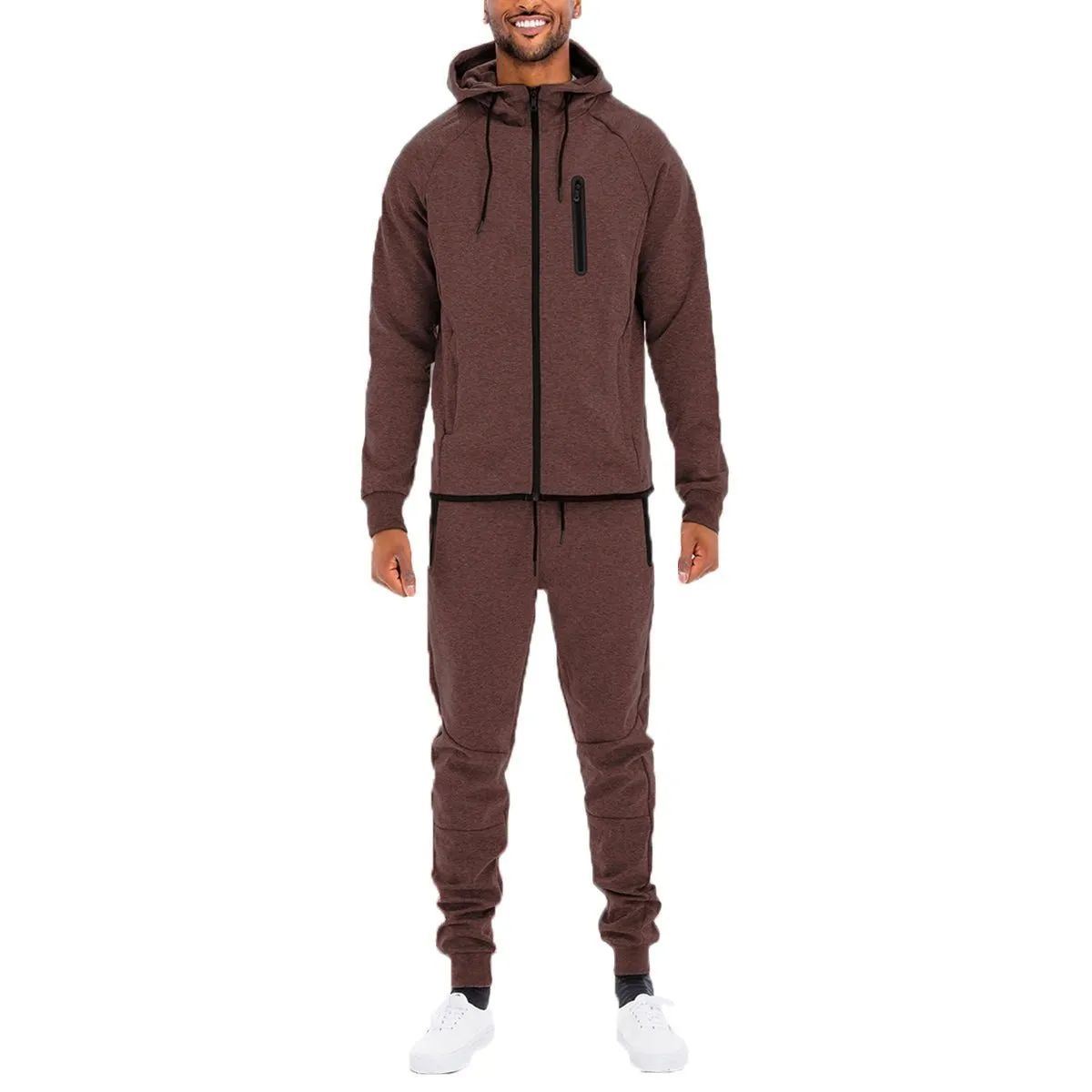 Brown Dynamic Sweat Set