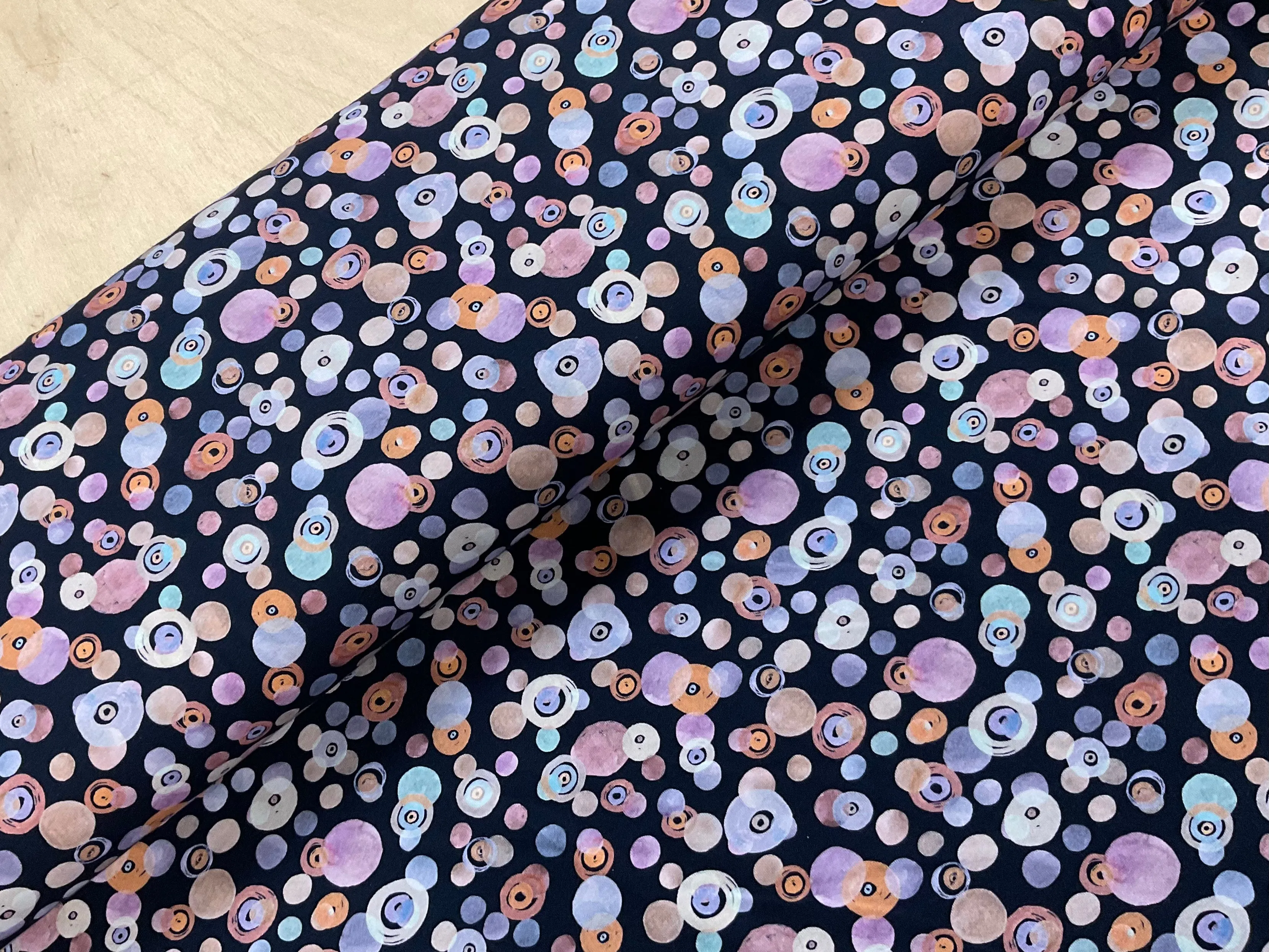 Bubbles Cotton Jersey Fabric