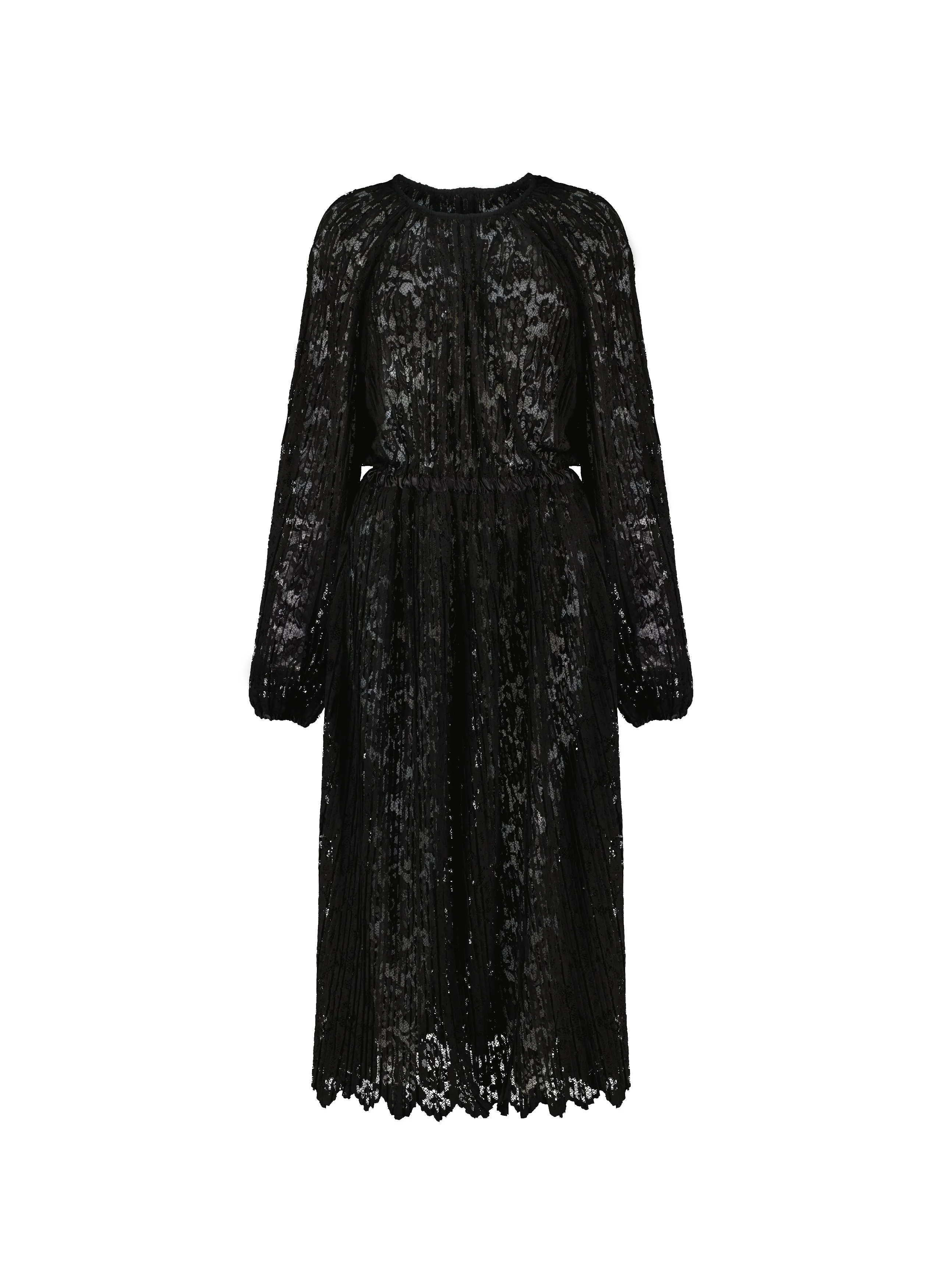 Caro Recycled Lace Midi Dress