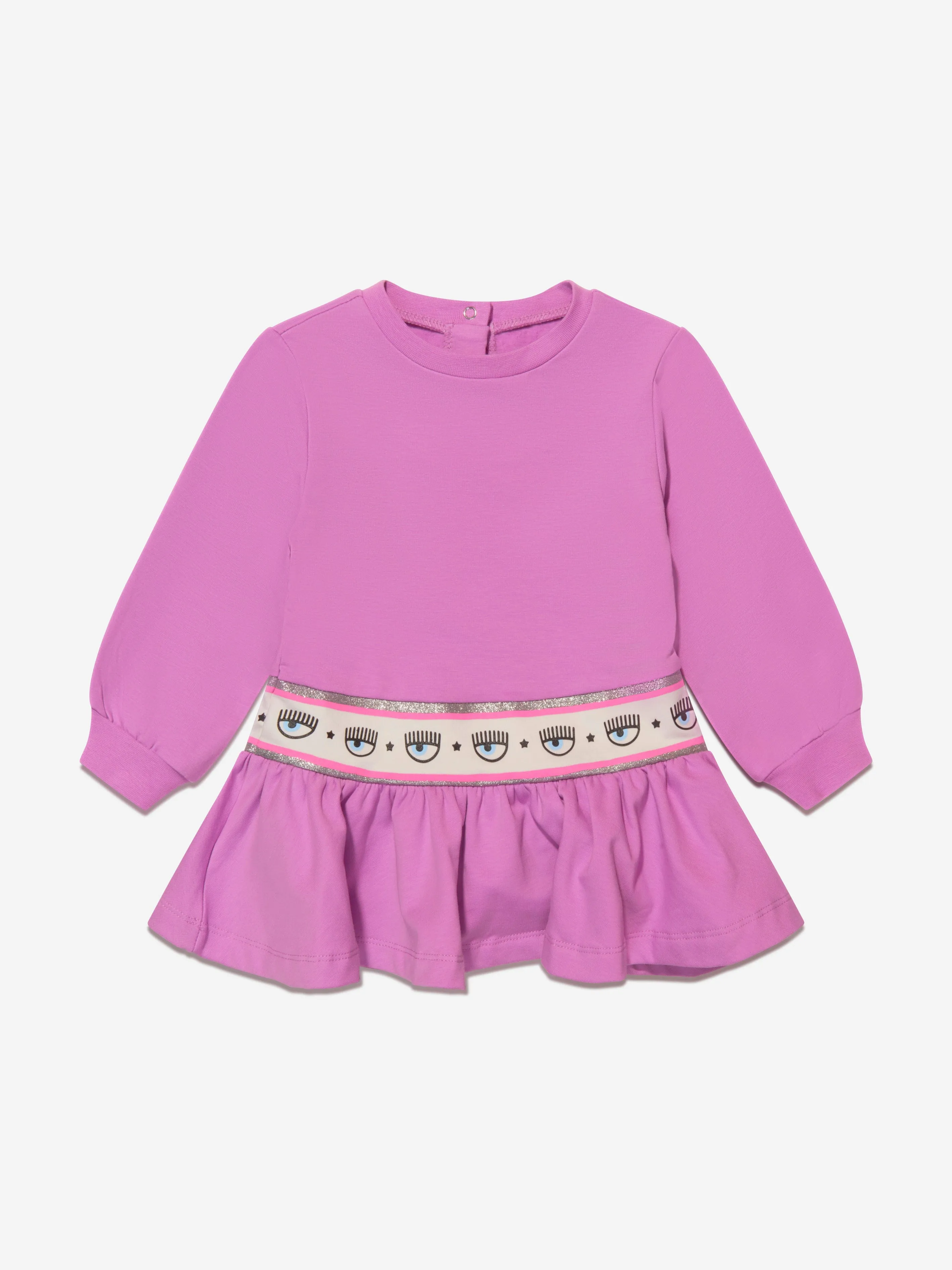 Chiara Ferragni Baby Girls Logo Sweater Dress