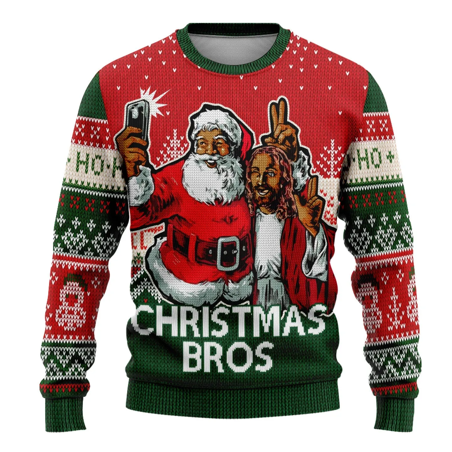 Christmas Bros Ugly Sweatshirt