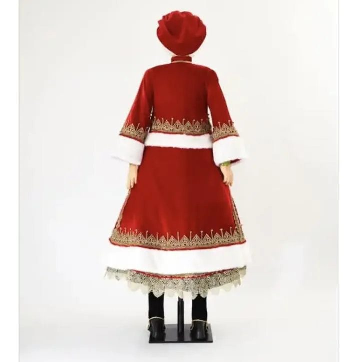 Christmas Eve Trimmings Life Size Mrs. Claus Doll 28-228565