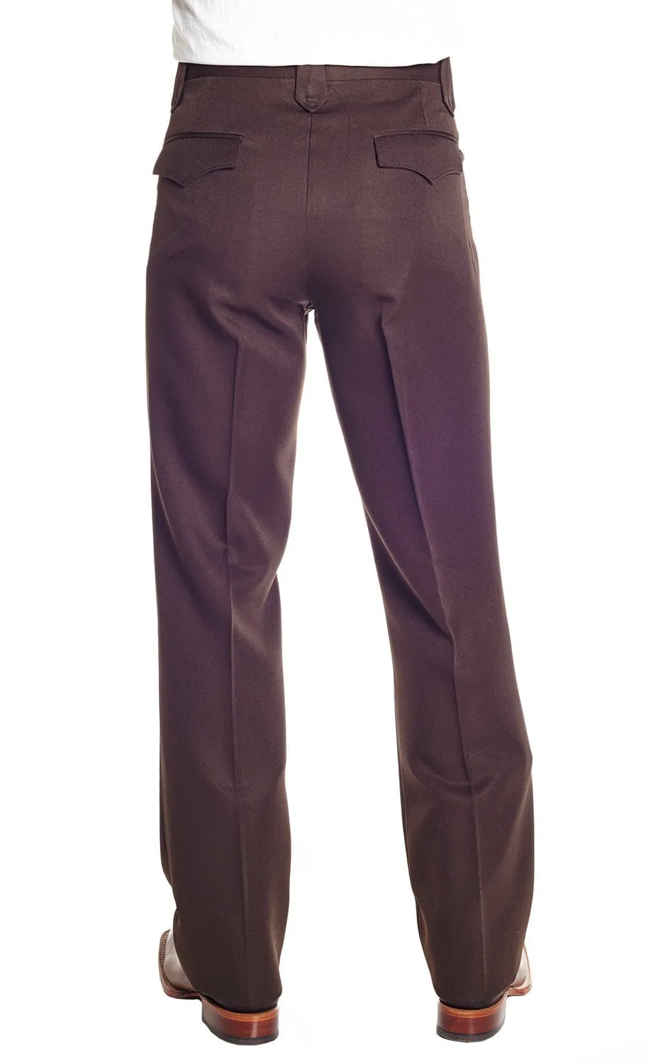 Circle S Mens Brown Polyester Ranch Dress Pants 37