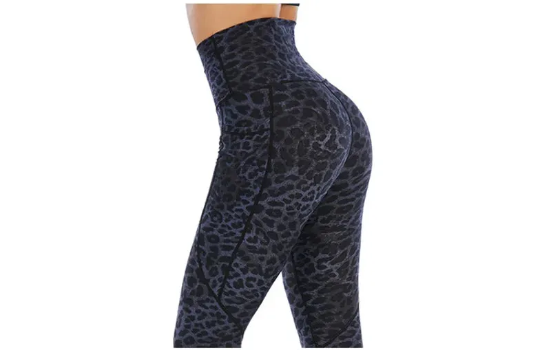 Cloud Hide Yoga Pants Sports Camouflage Leggings