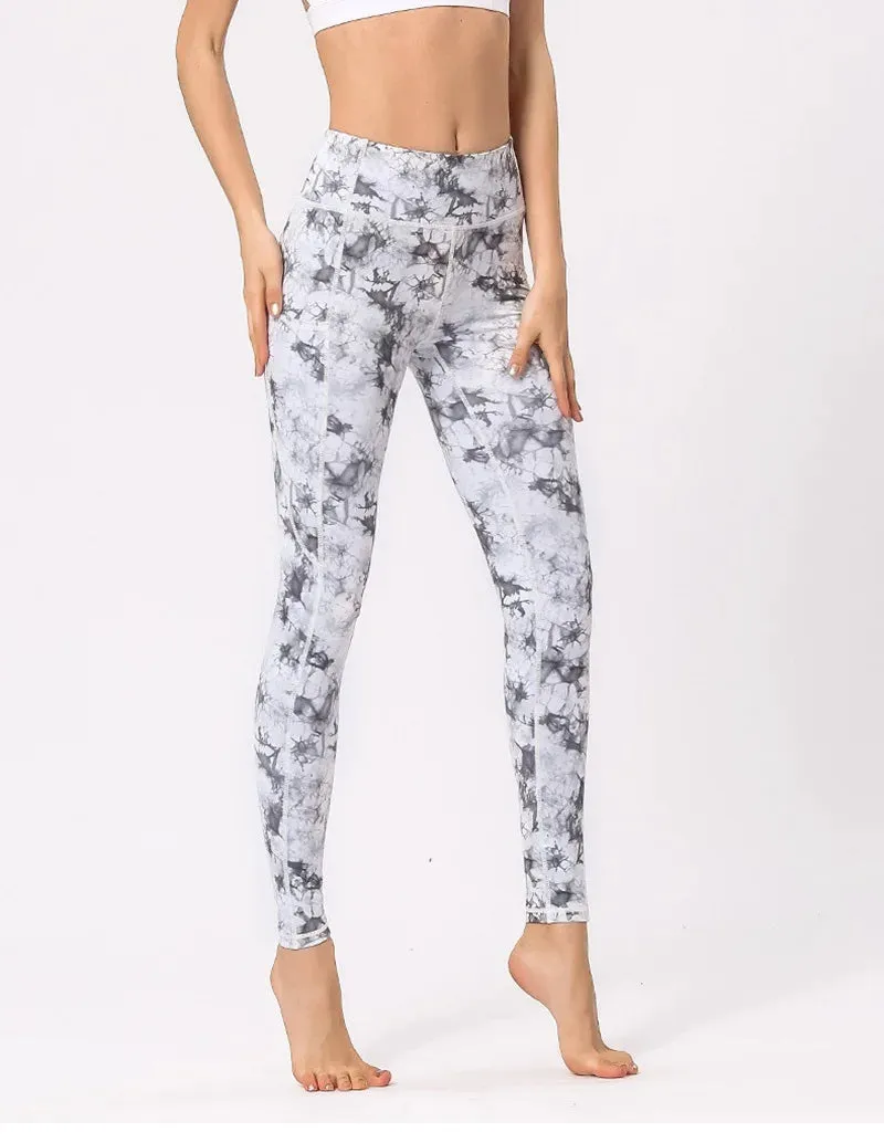 Cloud Hide Yoga Pants Sports Camouflage Leggings