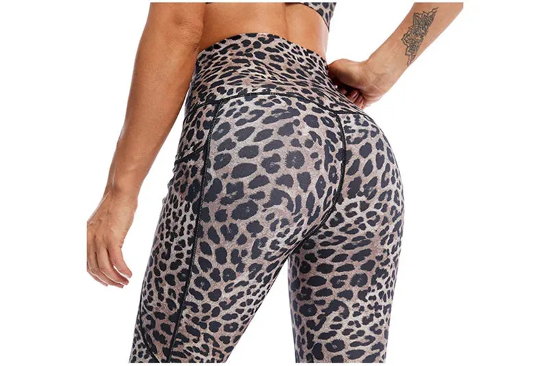 Cloud Hide Yoga Pants Sports Camouflage Leggings