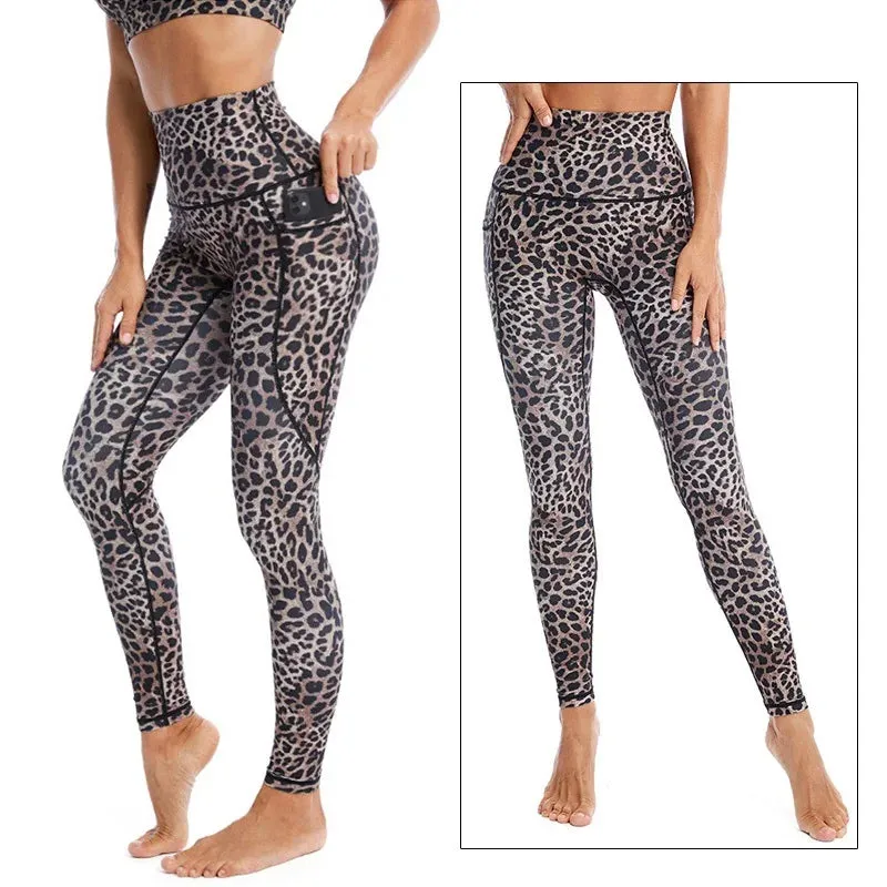 Cloud Hide Yoga Pants Sports Camouflage Leggings