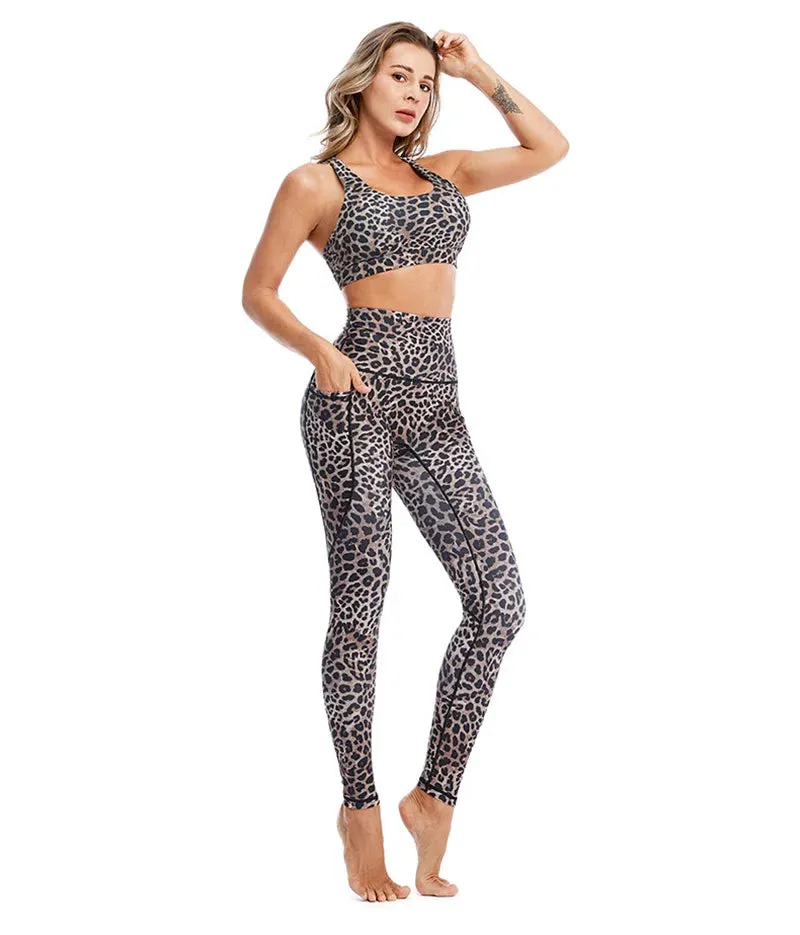 Cloud Hide Yoga Pants Sports Camouflage Leggings