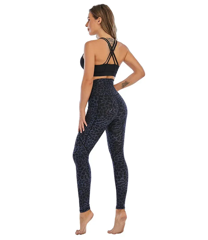 Cloud Hide Yoga Pants Sports Camouflage Leggings