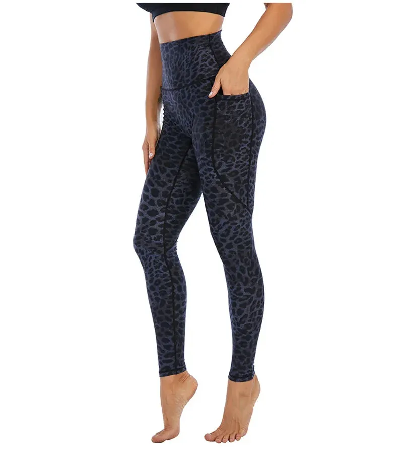 Cloud Hide Yoga Pants Sports Camouflage Leggings