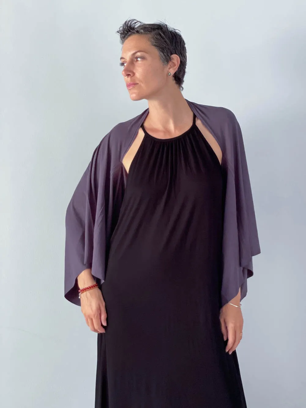 Convertible Wing Shrug Tunic