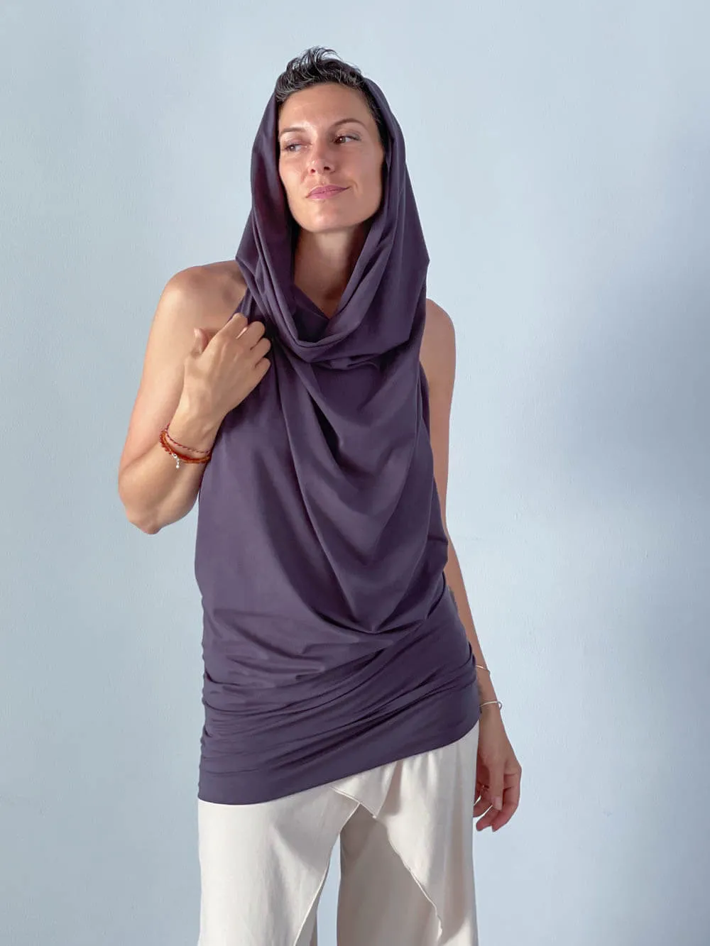 Convertible Wing Shrug Tunic