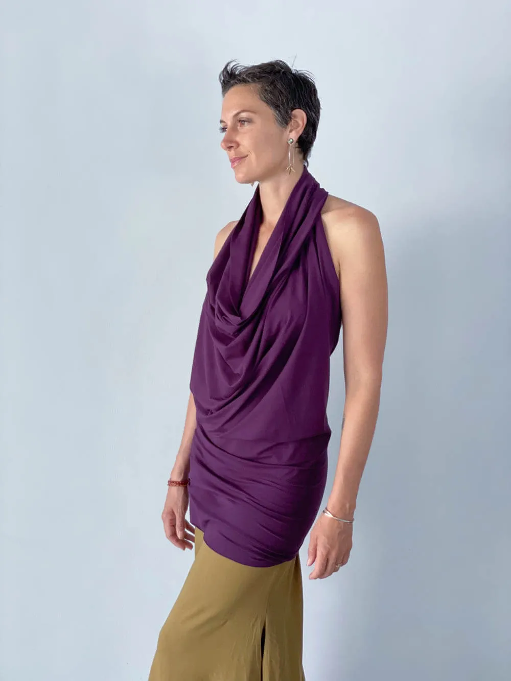 Convertible Wing Shrug Tunic