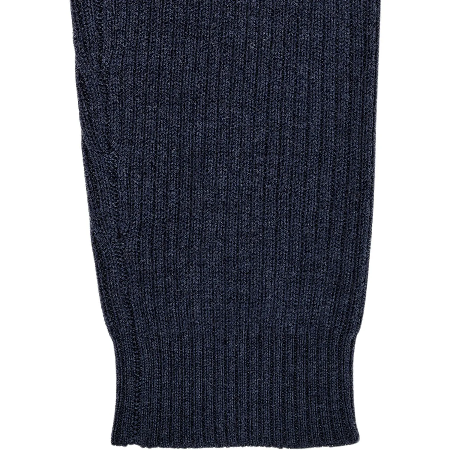 Copenhagen Colors Navy Merino Classic Rib Leggings W. Drawstrings